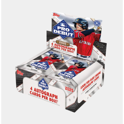 2025 Topps Pro Debut Baseball Hobby Box sealed prospect card box