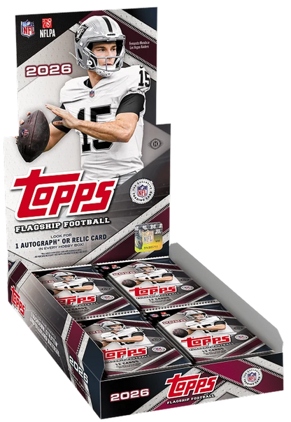 2026 Topps Flagship Football Hobby Box (Pre-Order 8/21)