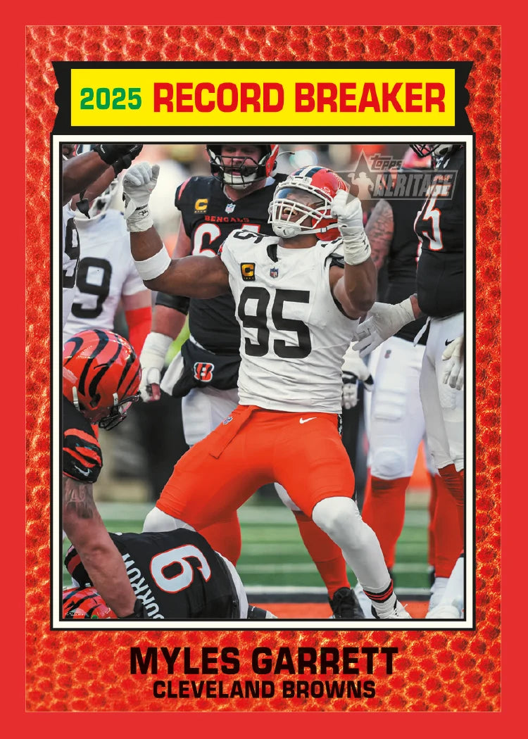 2026 Topps Heritage Football Hobby Box – Pre-Order 10/21