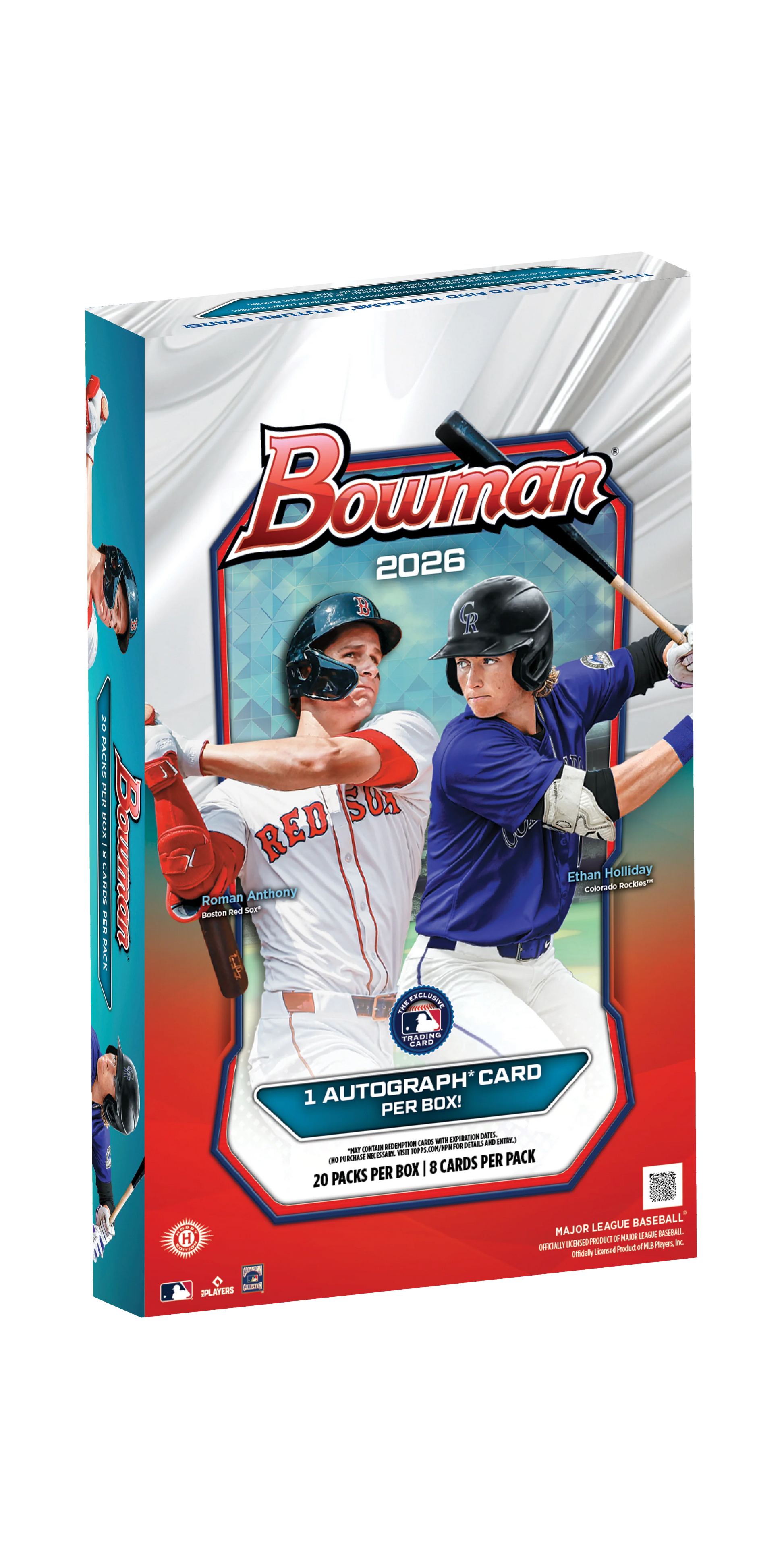 2026 Bowman Baseball Hobby Box sealed trading cards Topps prospect release