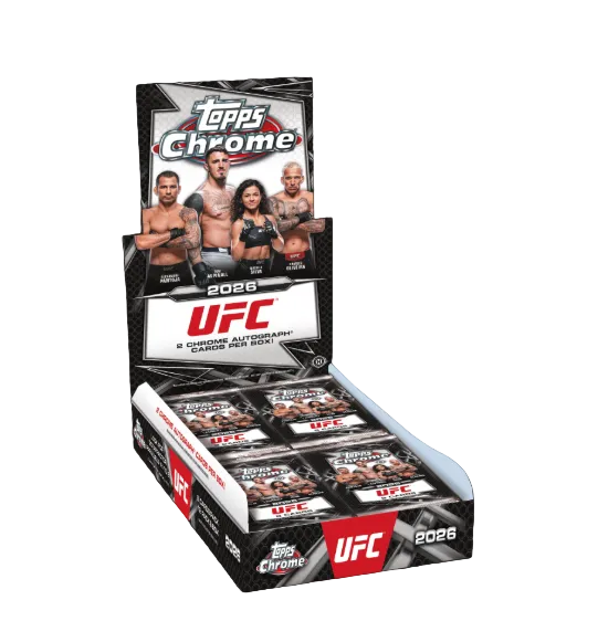 2026 Topps Chrome UFC Hobby Box