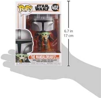 Funko Pop! Star Wars #402 – The Mandalorian with The Child Jetpack