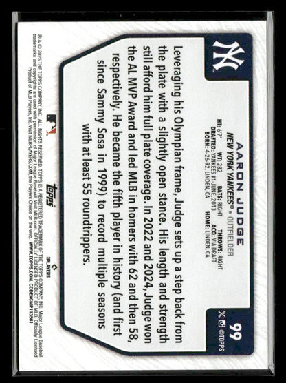 2025 Topps Flagship 2 #99 Aaron Judge — Costco Exclusive