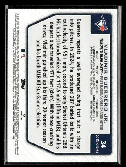 2025 Topps Flagship 2 #89 Vladimir Guerrero Jr. — Costco Exclusive