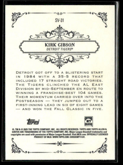 2025 Topps Allen & Ginter Single Cards