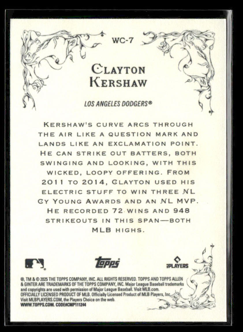 2025 Topps Allen & Ginter Single Cards