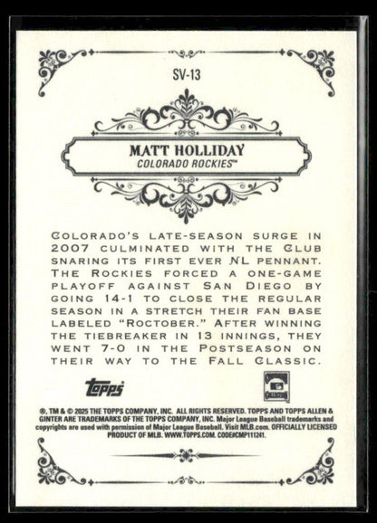 2025 Topps Allen & Ginter Single Cards