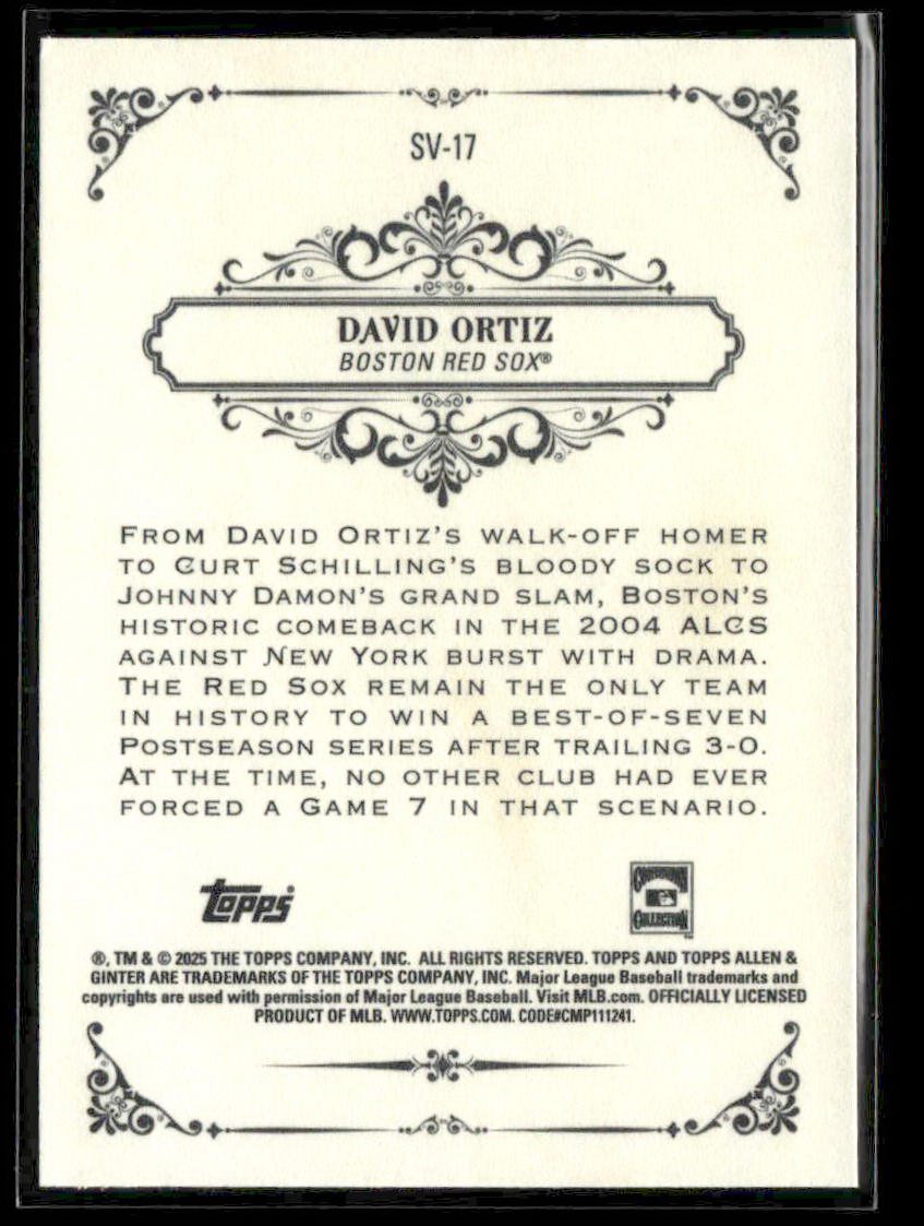 2025 Topps Allen & Ginter Single Cards