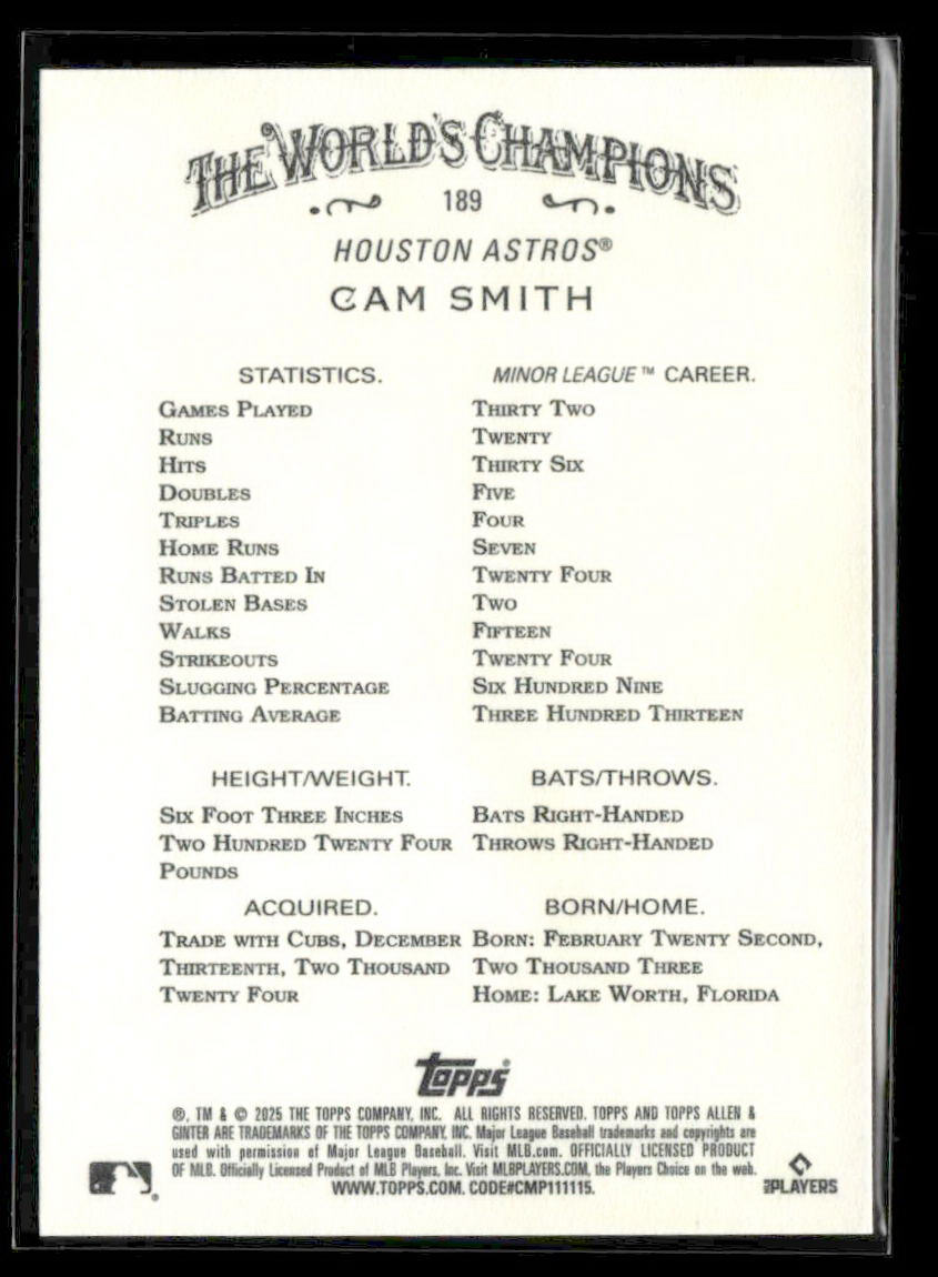 2025 Topps Allen & Ginter Single Cards