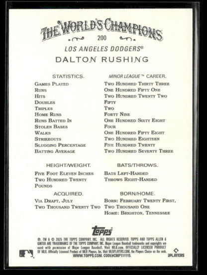 2025 Topps Allen & Ginter Single Cards