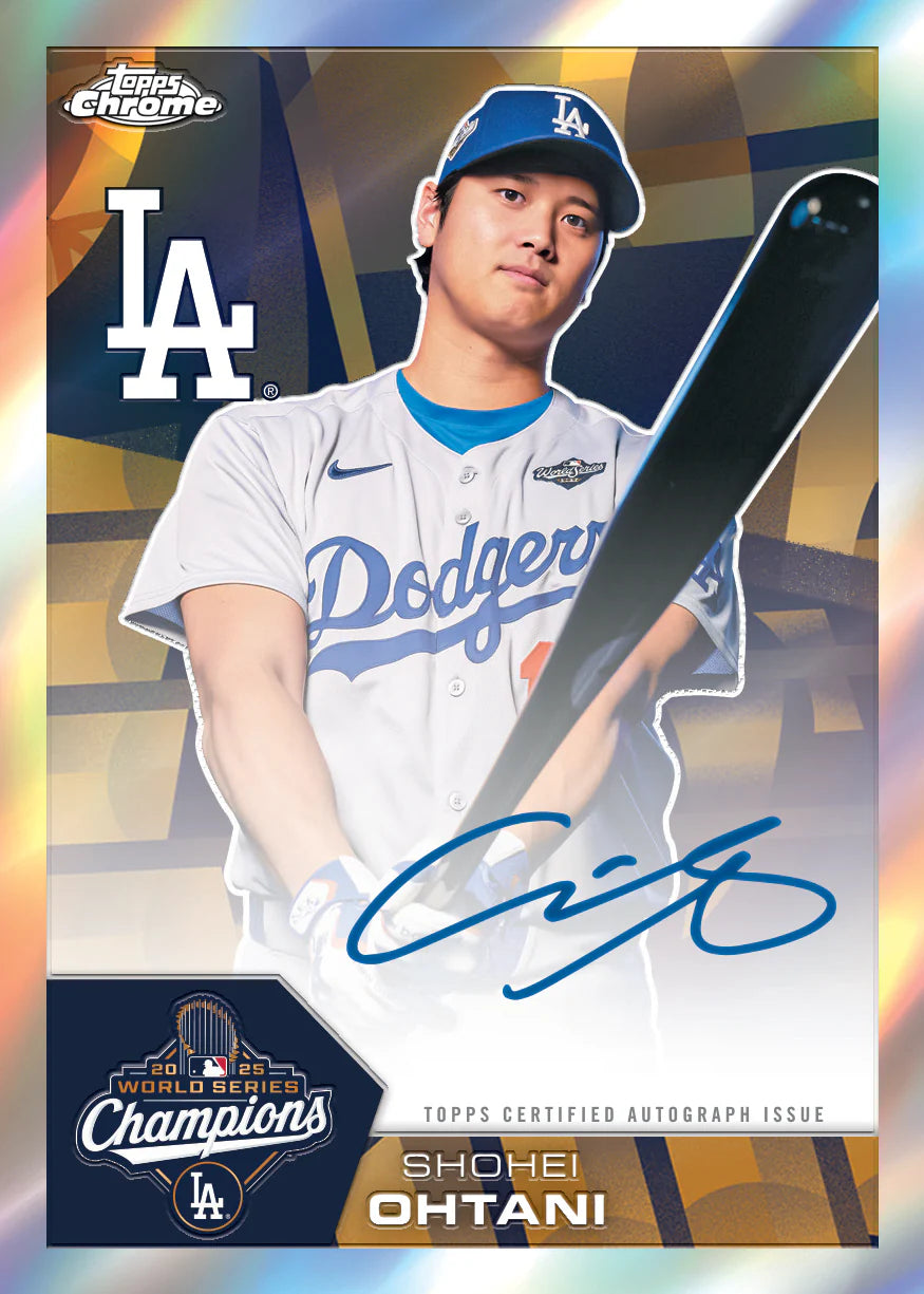 2026 Topps Chrome Baseball Hobby Box (Pre-Order 7/22)
