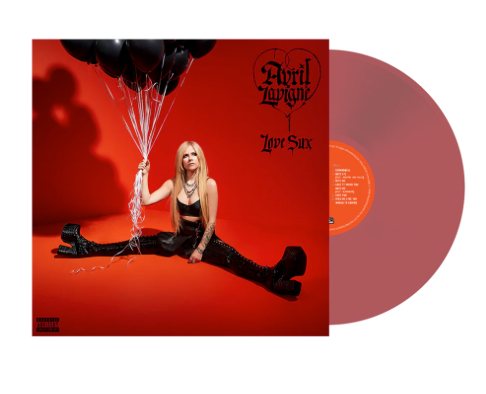 Avril Lavigne Love Sux Indie Exclusive transparent red vinyl LP