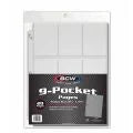 BCW 9-Pocket Pages — 20 Count