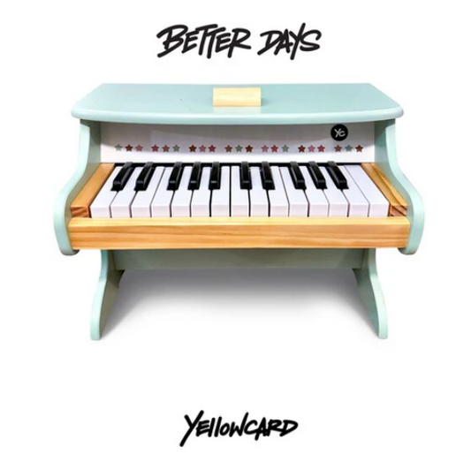 Yellowcard Better Days pink and yellow splatter vinyl LP indie exclusive