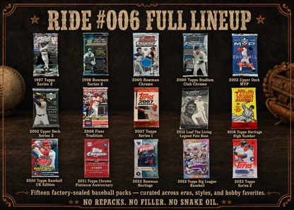 Arthur's Roundup Box Baseball Edition - Ride #006 (May 2026)