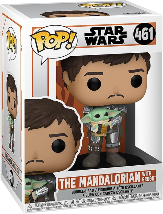 Funko Pop Mandalorian #461 Grogu Star Wars boxed figure