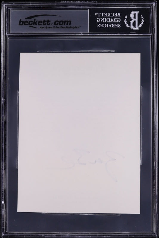 George W. Bush Signed White House September 11 Statement – Beckett Authenticated