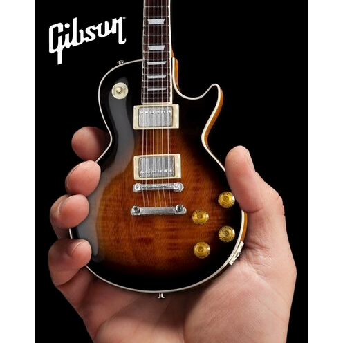 Gibson Les Paul Traditional Tobacco Burst mini guitar replica collectible