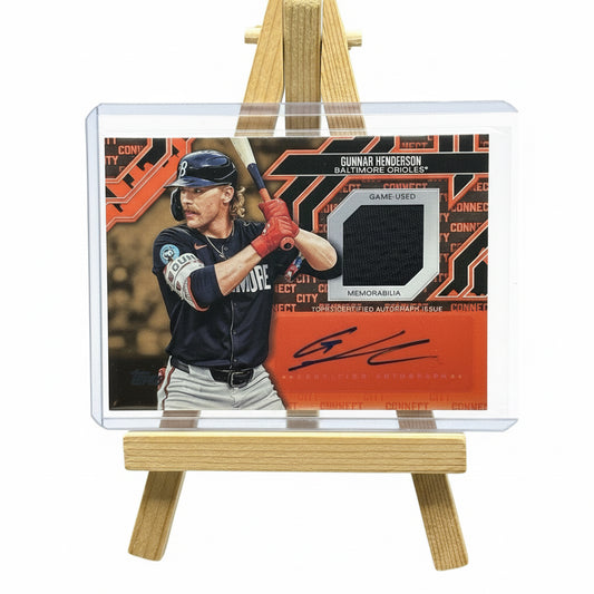 2025 Topps Gunnar Henderson City Connect Auto Relic /50