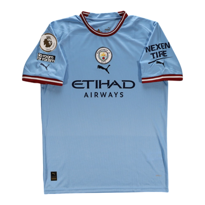 Erling Haaland Signed Manchester City #9 Jersey — Beckett Authenticated