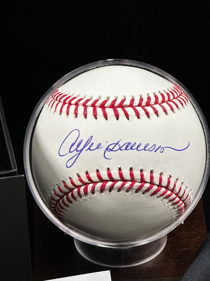 Andre Dawson Signed Rawlings MLB Baseball Fanatics Authenticated