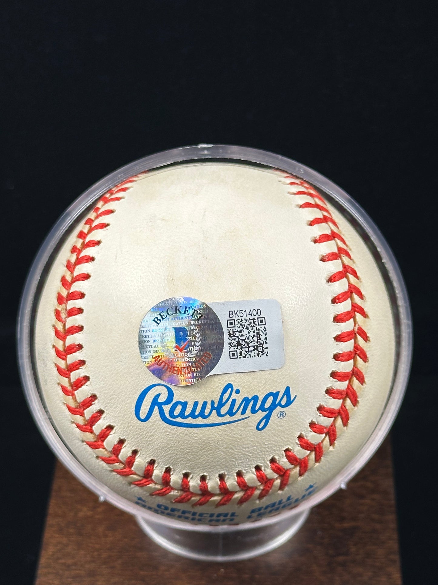 Juan González Signed Rawlings Official American League Baseball – Beckett Authenticated