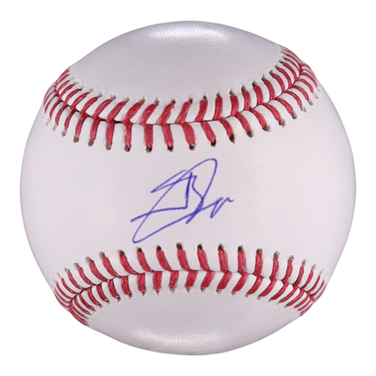 Jackson Chourio Signed Rawlings Official MLB Baseball Fanatics & MLB Authenticated