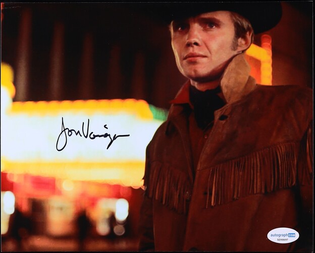 Jon Voight signed 8x10 photograph authenticated by AutographCOA certification SD90697