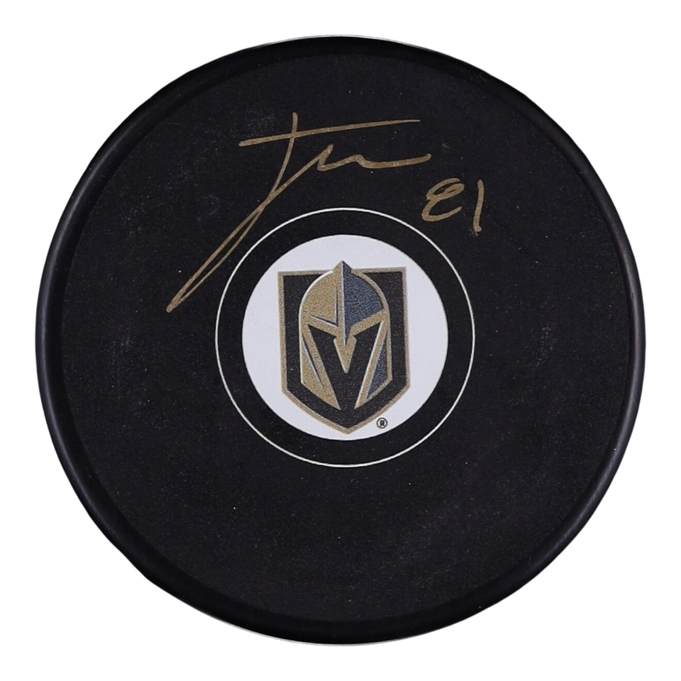 Jonathan Marchessault Autographed Vegas Golden Knights Hockey Puck – Fanatics Authenticated