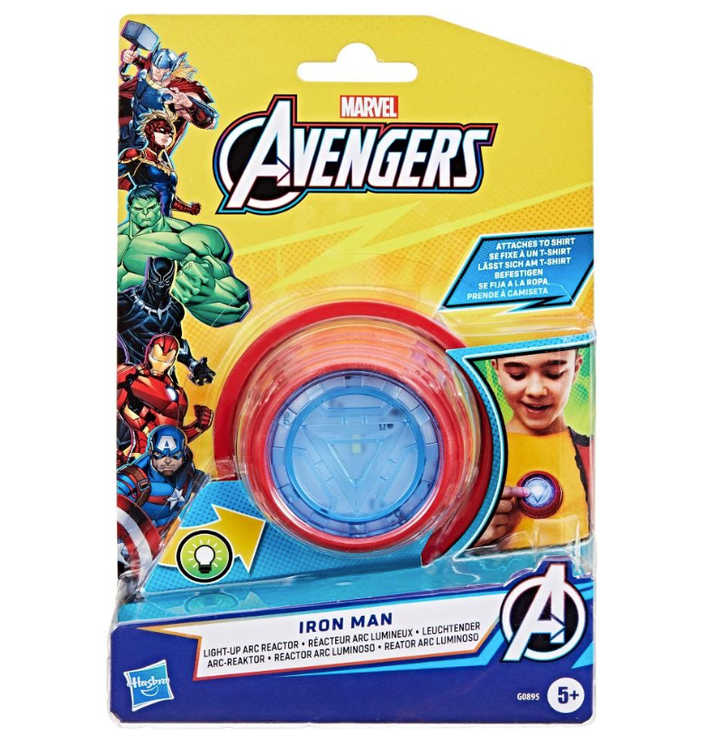 Marvel Avengers Iron Man Light-Up Arc Reactor collectible display piece