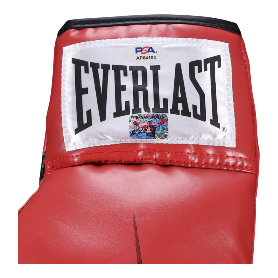 Mike Tyson Signed Everlast Boxing Glove – PSA Authenticated