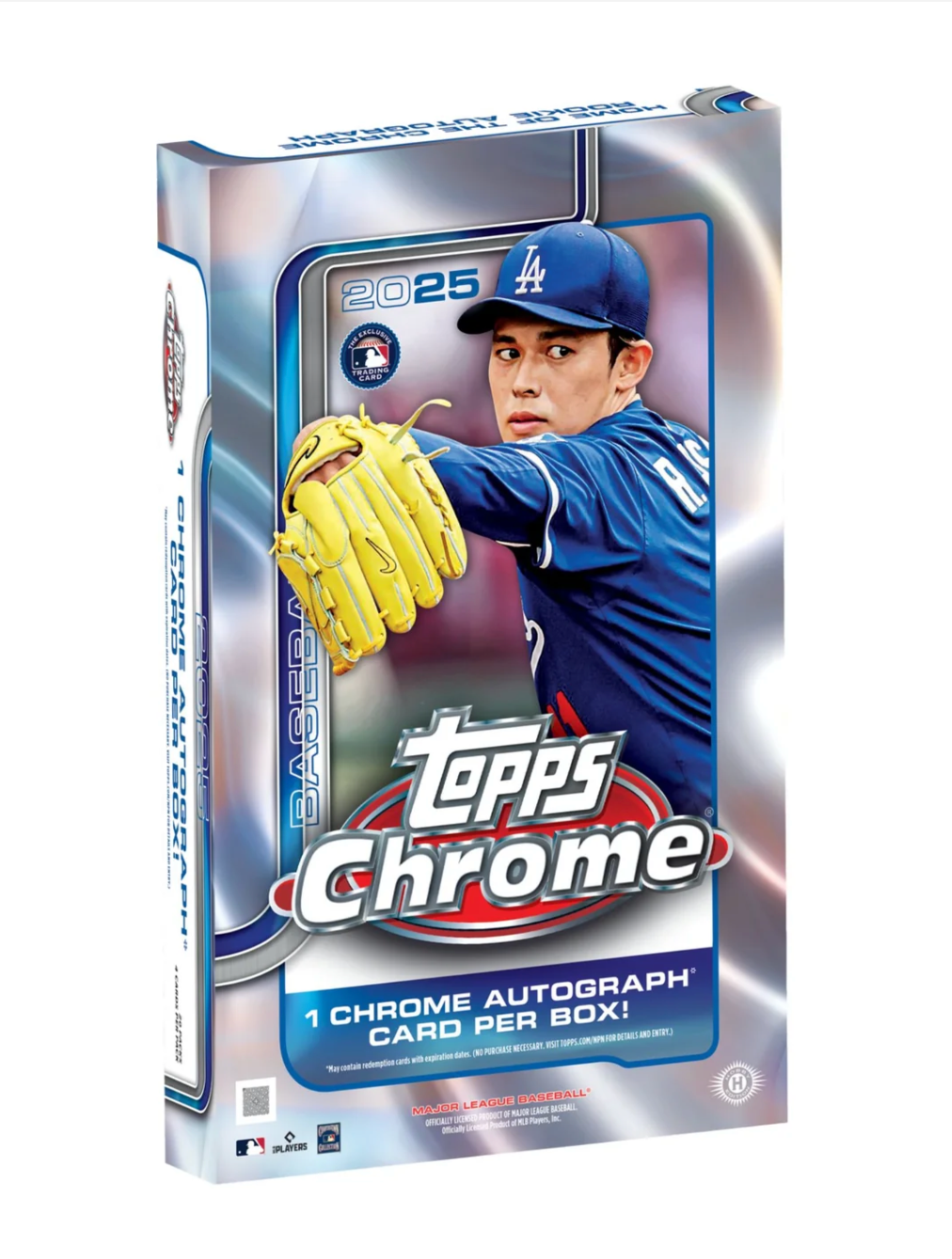 2025 Topps Chrome Baseball Hobby Box