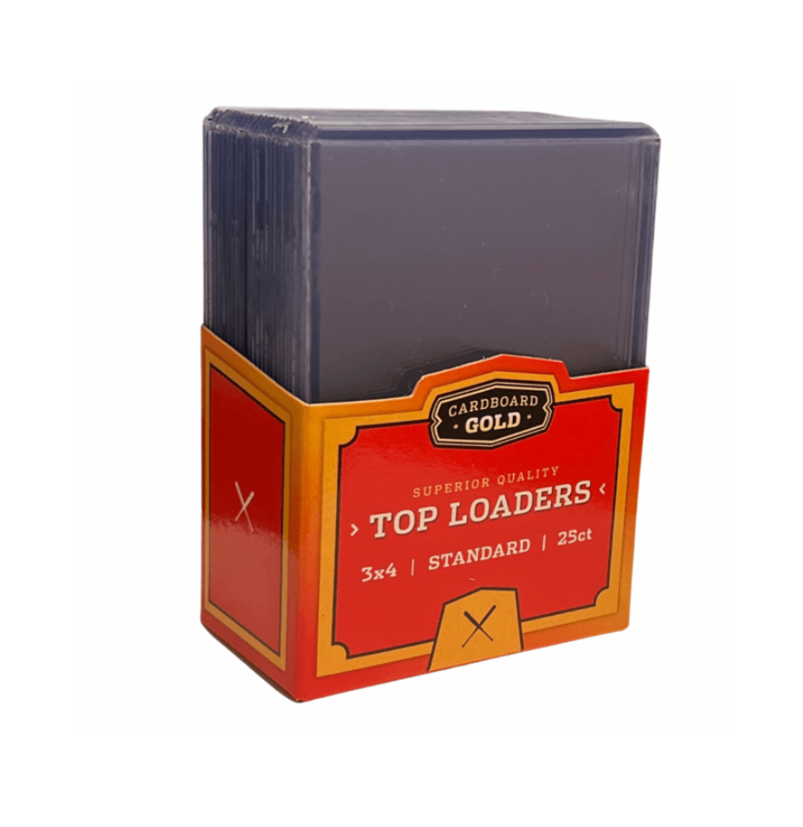 Cardboard Gold Standard Top Loaders 25ct Pack