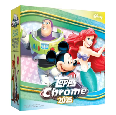 2025 Topps Chrome Disney Mega Box