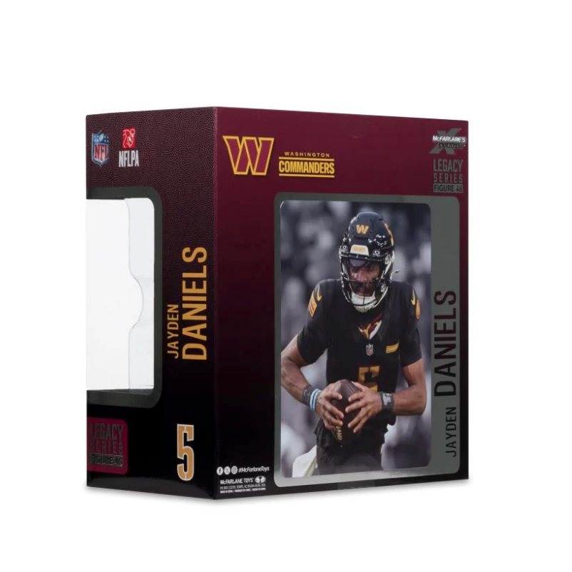 Jayden Daniels NFL SportsPicks Figure – Commanders Alt Black