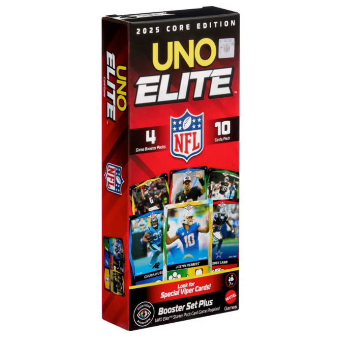 UNO Elite NFL Booster Set Plus