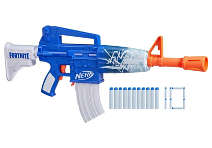 Nerf Fortnite Blue Shock Dart Blaster