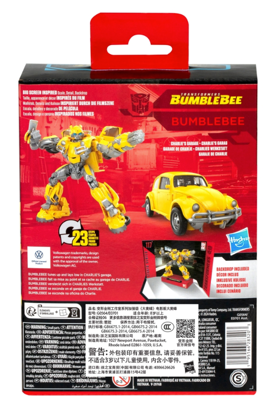 Transformers Studio Series 117 Bumblebee – Deluxe Class