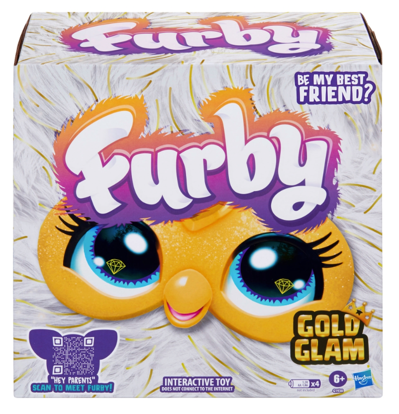 Furby Gold Glam Interactive Toy
