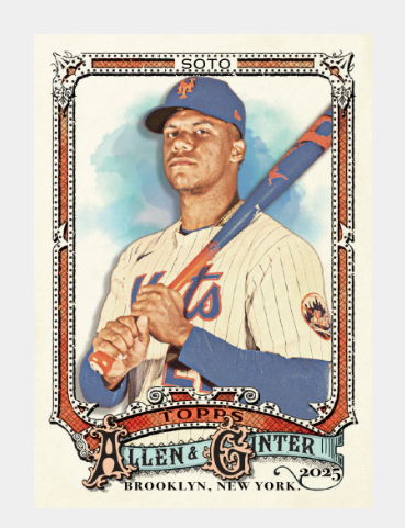 2025 Topps Allen & Ginter Baseball Hobby Box - Pre-Order