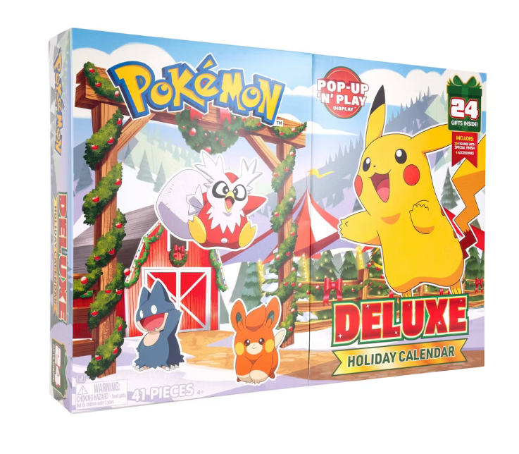 2025 Pokemon Deluxe Holiday Calendar