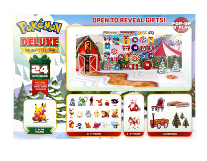 2025 Pokemon Deluxe Holiday Calendar