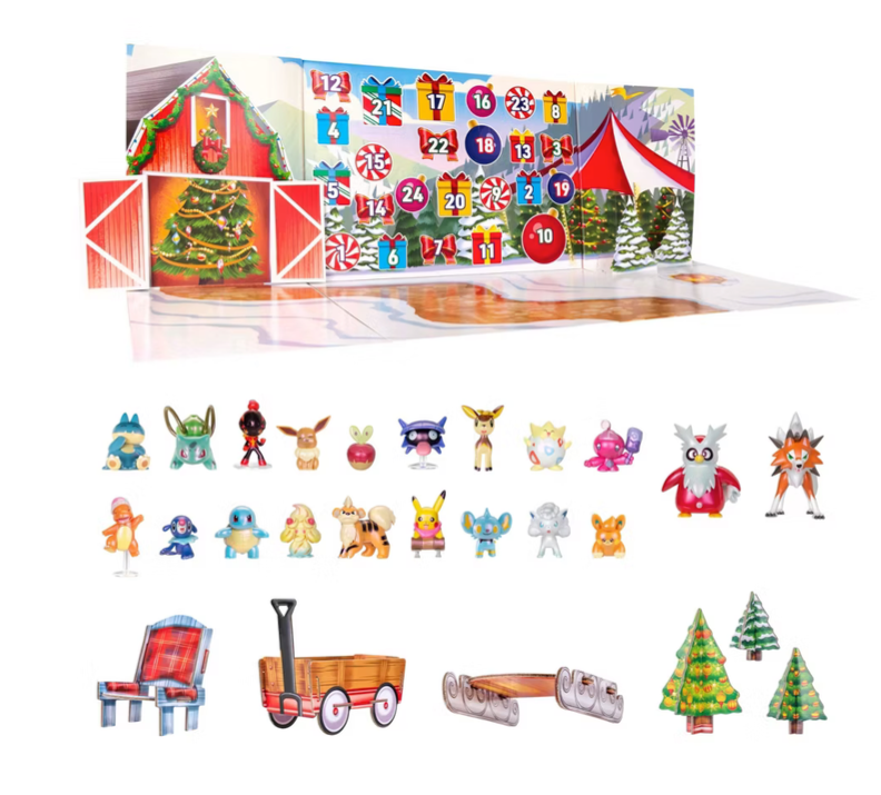 2025 Pokemon Deluxe Holiday Calendar