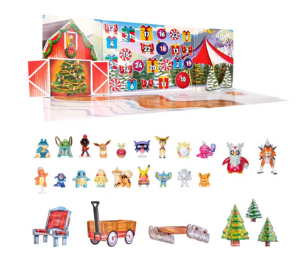 2025 Pokemon Deluxe Holiday Calendar