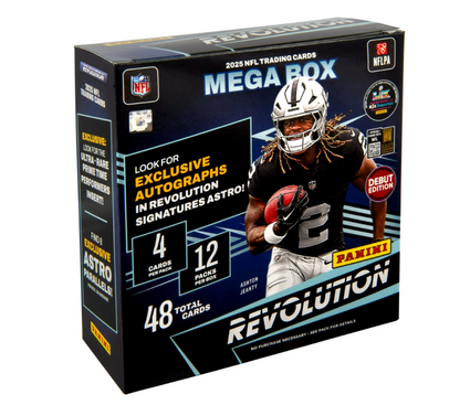 2025 Panini NFL Revolution Mega Box