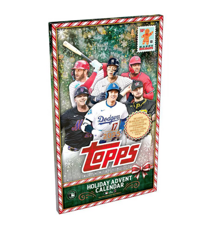 2025 Topps Holiday Baseball Advent Calendar