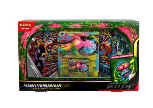 Pokémon Mega EX Venusaur Premium Collection – Factory Sealed