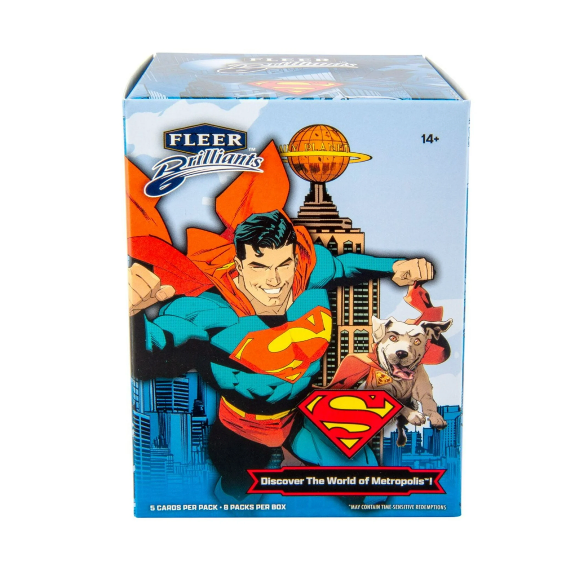 2025 Upper Deck Fleer Superman Blaster Box | DC Trading Cards