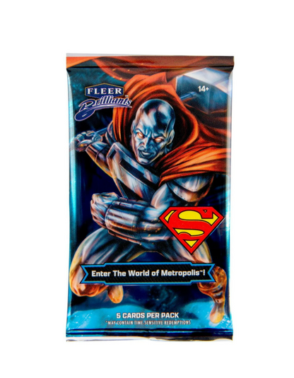 2025 Upper Deck Fleer Superman Blaster Box | DC Trading Cards