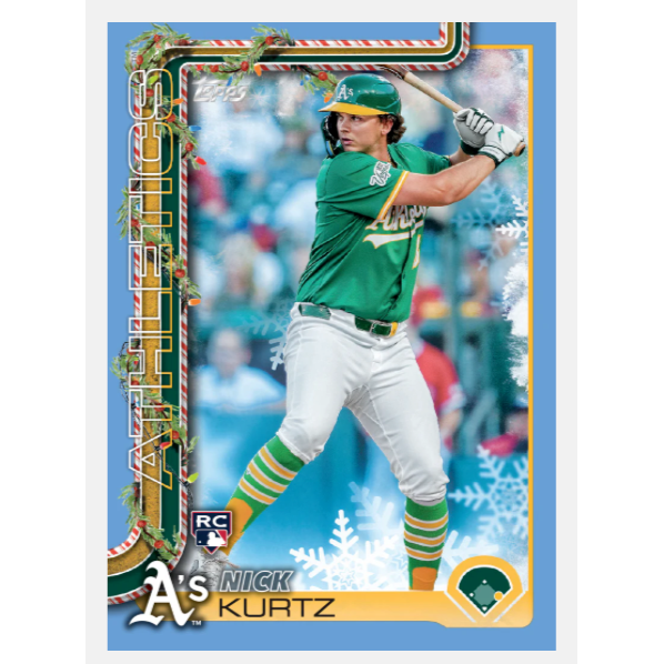 2025 Topps Baseball Holiday Hobby Tin Box